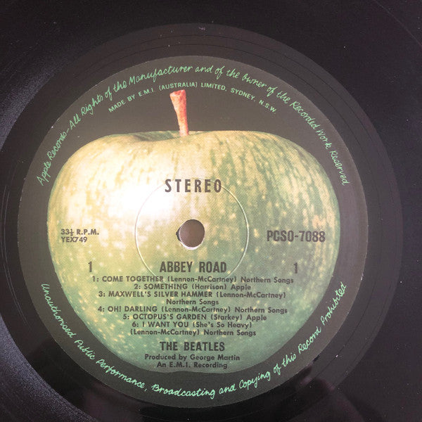 The Beatles : Abbey Road (LP, Album, RE)