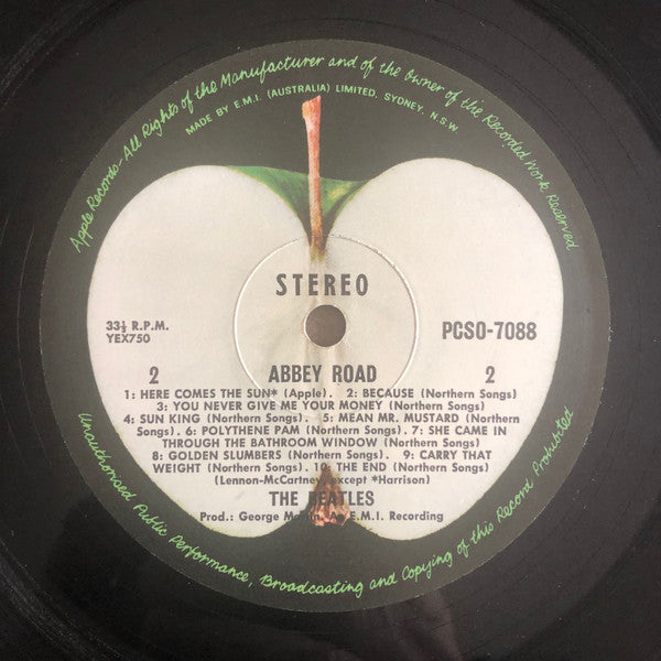 The Beatles : Abbey Road (LP, Album, RE)