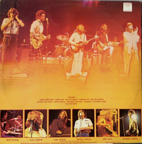 The Beach Boys : In Concert (2xLP, Album)