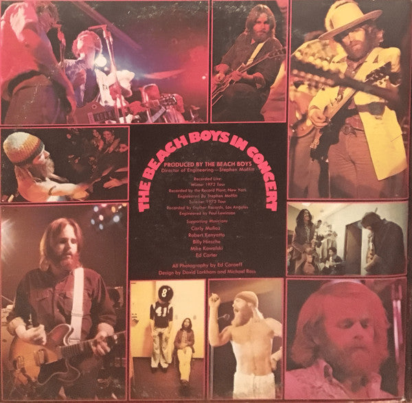 The Beach Boys : In Concert (2xLP, Album)