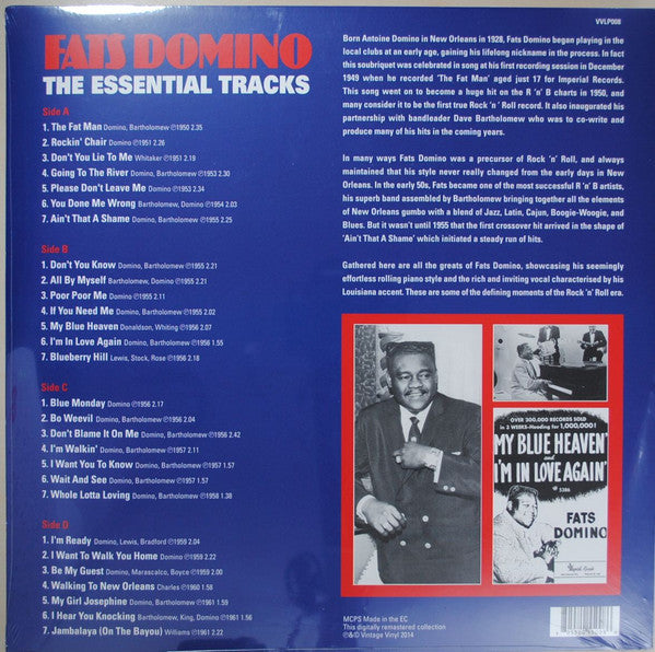 Fats Domino : The Essential Tracks (2xLP, Comp, RM, 180)