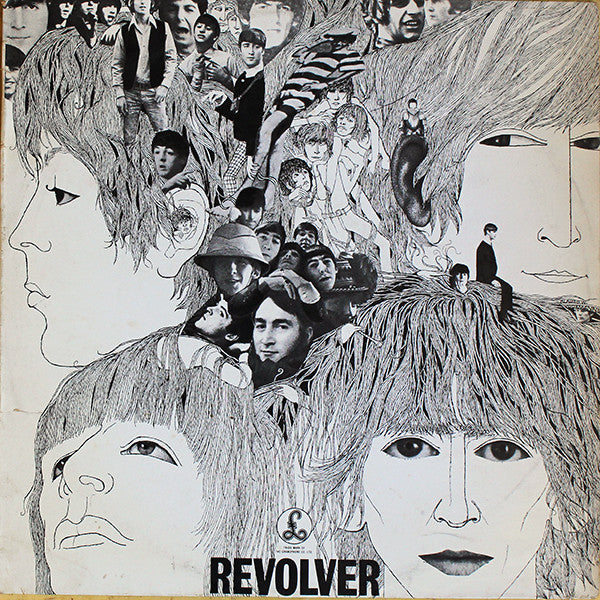 The Beatles : Revolver (LP, Album, Mono)