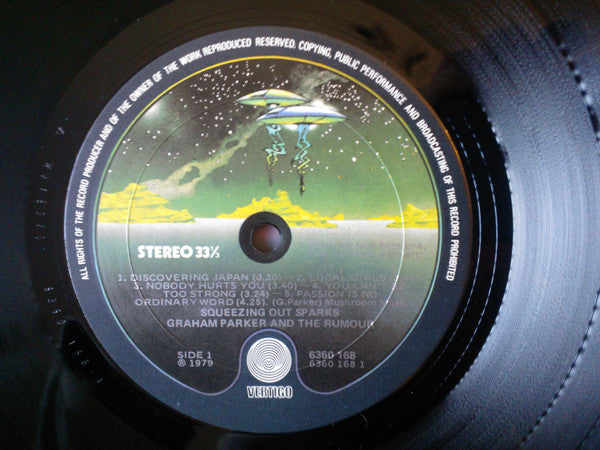Graham Parker & The Rumour* : Squeezing Out Sparks (LP, Album)