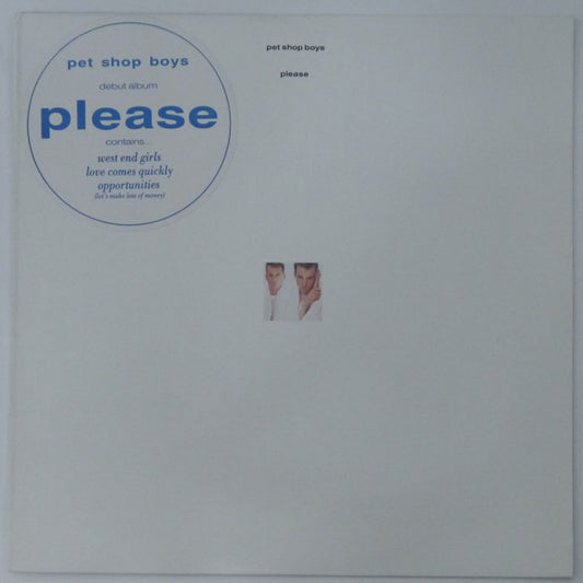 Pet Shop Boys : Please (LP, Album)