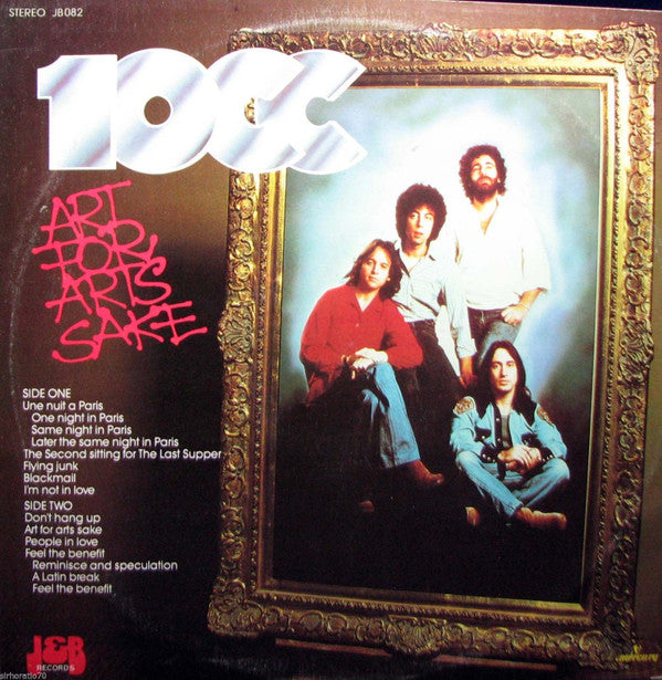 10cc : Art For Arts Sake (LP, Comp, RE)