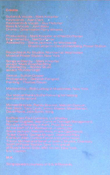 Dire Straits : Brothers In Arms (LP, Album)