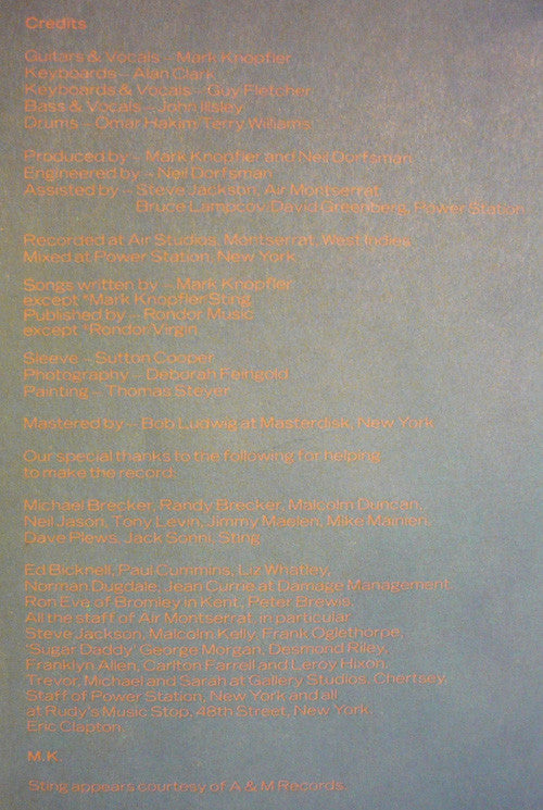 Dire Straits : Brothers In Arms (LP, Album)