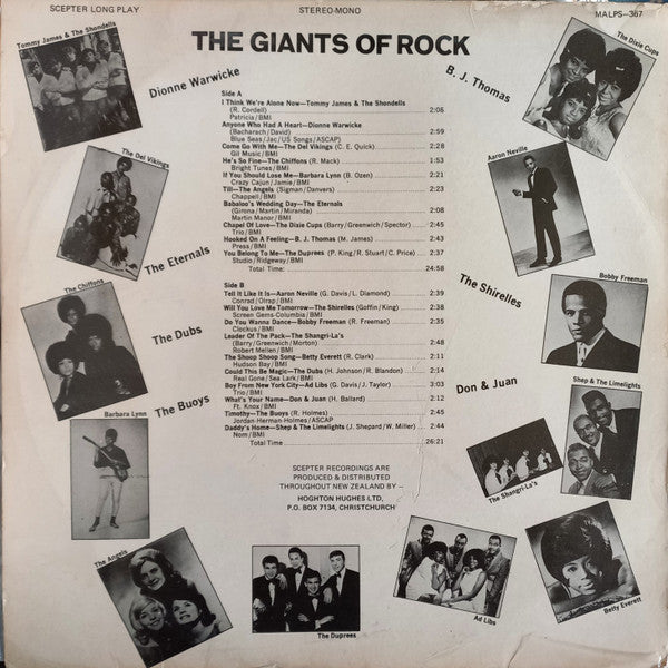 Various : Giants Of Rock (LP, Comp)