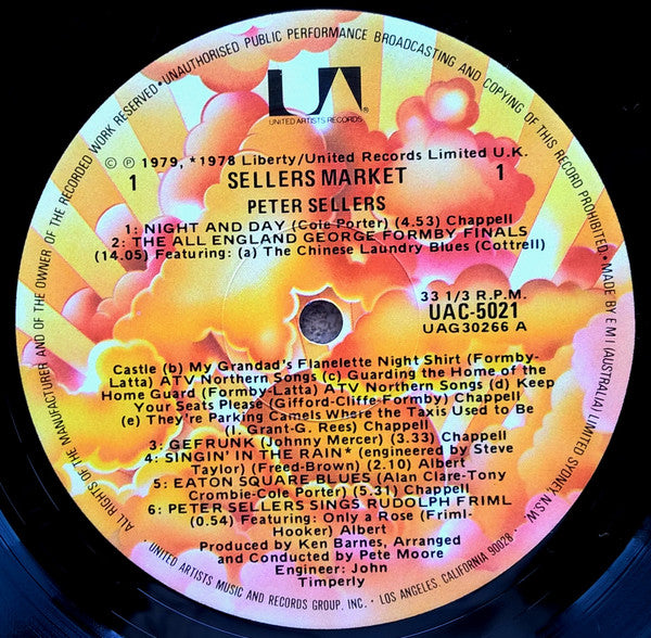 Peter Sellers : Sellers Market (LP, Gat)