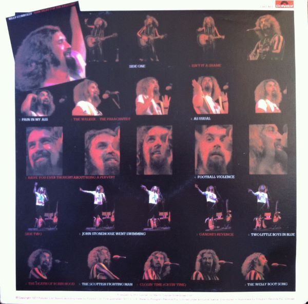 Billy Connolly : Raw Meat For The Balcony (LP, Album)