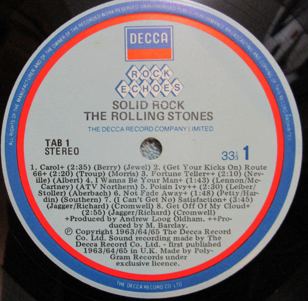 The Rolling Stones : Solid Rock (LP, Comp)