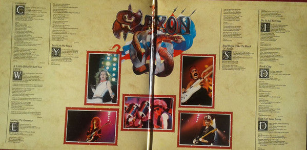 Saxon : Crusader (LP, Album)