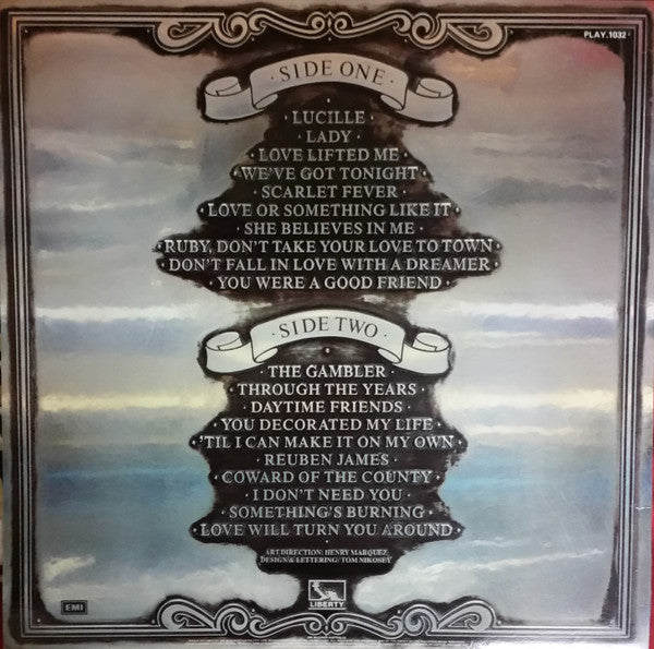 Kenny Rogers : Twenty Greatest Hits (LP, Comp)