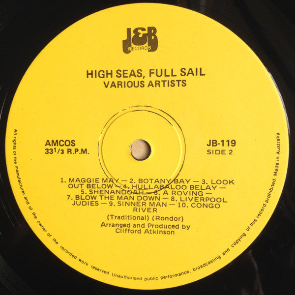 Various : High Seas, Full Sail (LP, Comp)