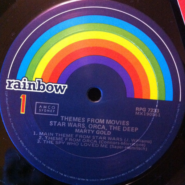 Marty Gold And His Orchestra : Themes From The Movies (LP)