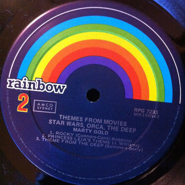 Marty Gold And His Orchestra : Themes From The Movies (LP)