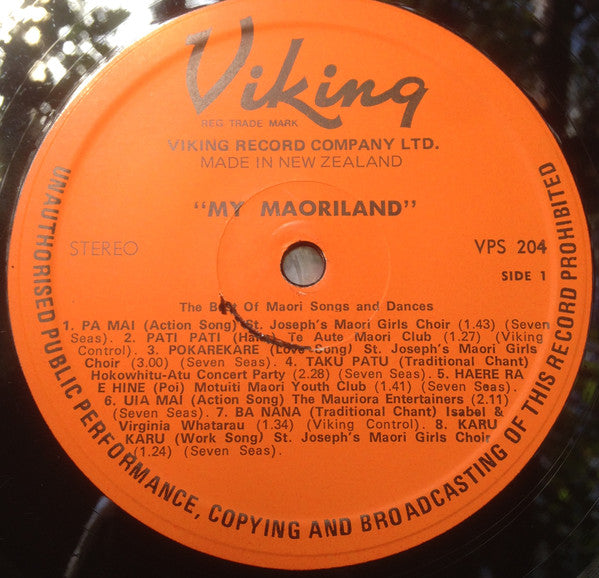 Various : My Maoriland (LP)