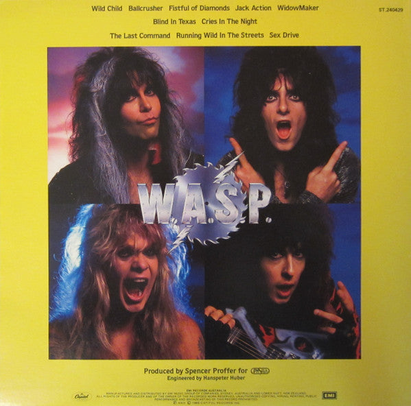 W.A.S.P. : The Last Command (LP, Album)