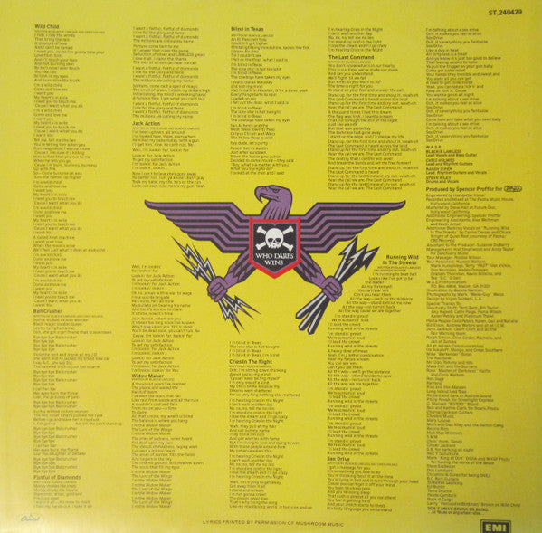 W.A.S.P. : The Last Command (LP, Album)