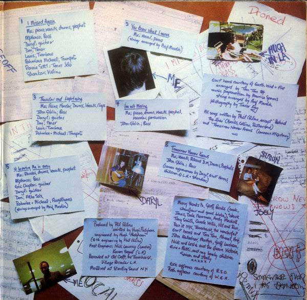 Phil Collins : Face Value (LP, Album)