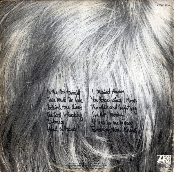 Phil Collins : Face Value (LP, Album)