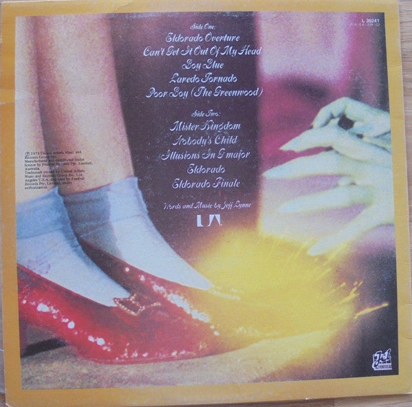 Electric Light Orchestra : Eldorado - A Symphony By The Electric Light Orchestra (LP, Album, RE)