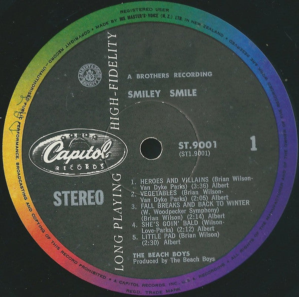 The Beach Boys : Smiley Smile (LP, Album)