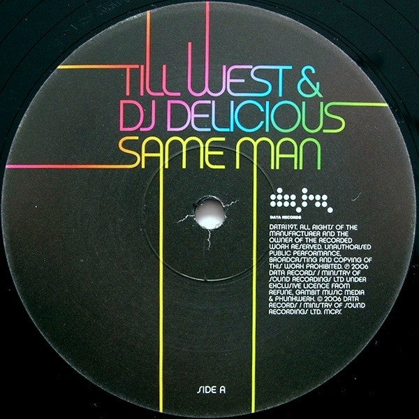 Till West & DJ Delicious : Same Man (12")
