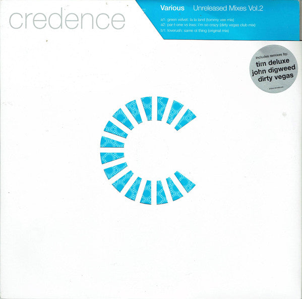 Various : Unreleased Mixes Vol. 2 (2x12")