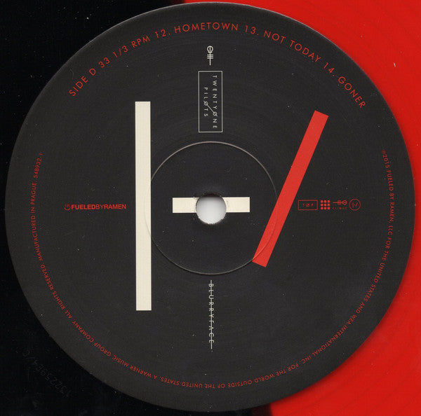 Twenty One Pilots : Blurryface (2xLP, Album, Red)