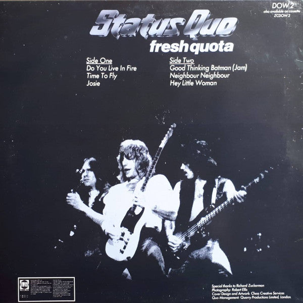 Status Quo : Fresh Quota (10", Comp)