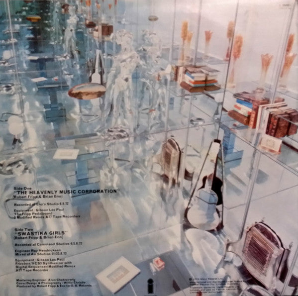 Fripp & Eno : (No Pussyfooting) (LP, Album)