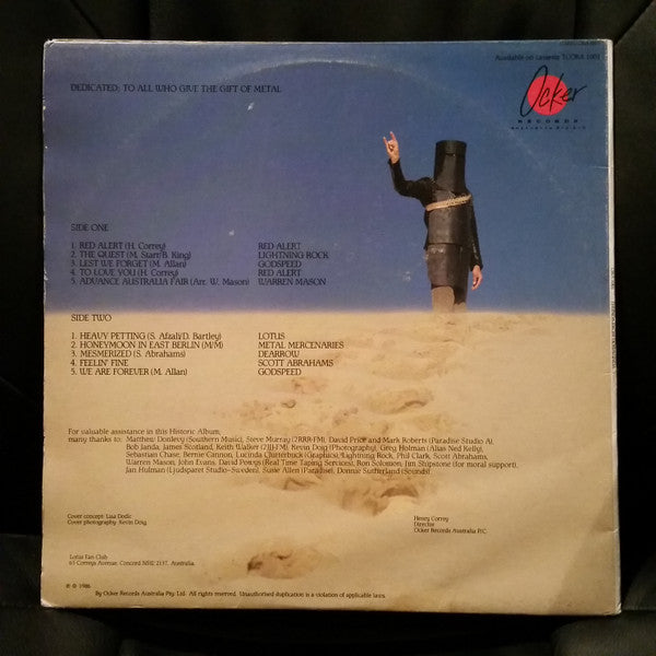 Various : Thunda From Downunda (LP, Comp)