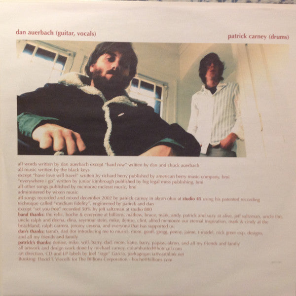 The Black Keys : Thickfreakness (LP, Album, RE)