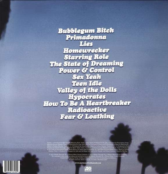 Marina And The Diamonds* : Electra Heart (2xLP, Album, RE)