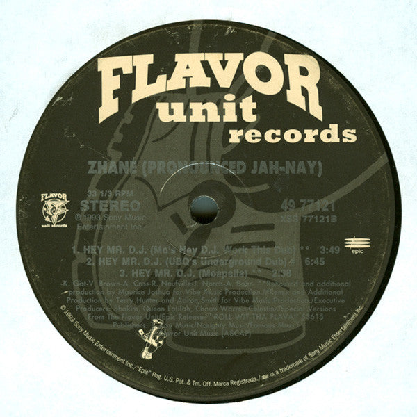 Zhané : Hey Mr. D.J. (12")