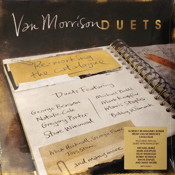 Van Morrison : Duets: Re-working The Catalogue (2xLP, Album)