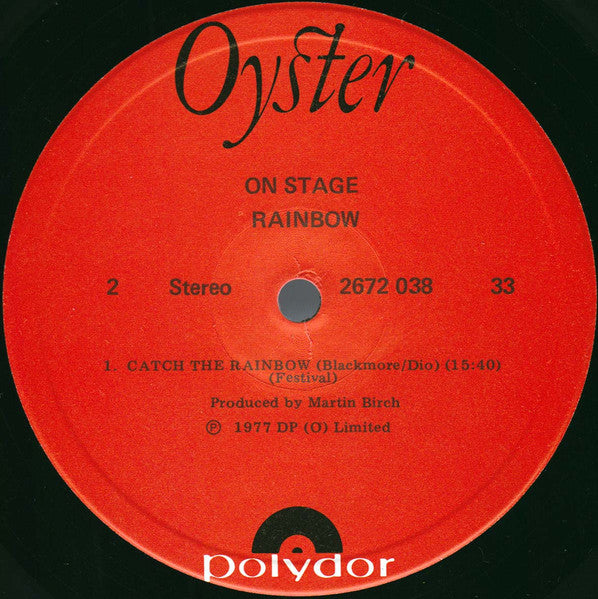 Rainbow : On Stage (2xLP, Album, Gat)