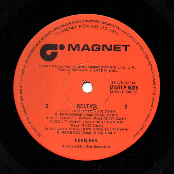 Chris Rea : Deltics (LP, Album)