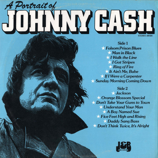 Johnny Cash : A Portrait Of Johnny Cash (LP, Album, Comp)
