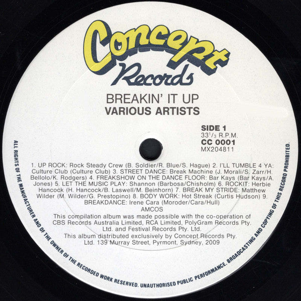 Various : Breakin' It Up (LP, Comp)