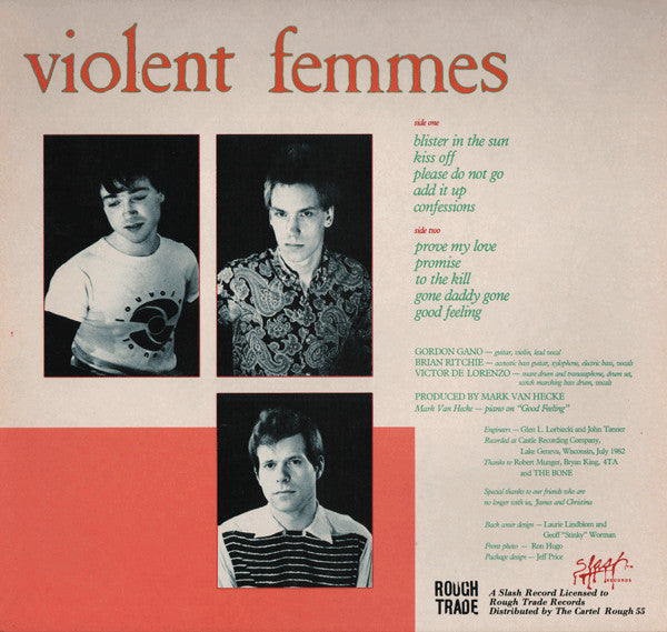 Violent Femmes : Violent Femmes (LP, Album)