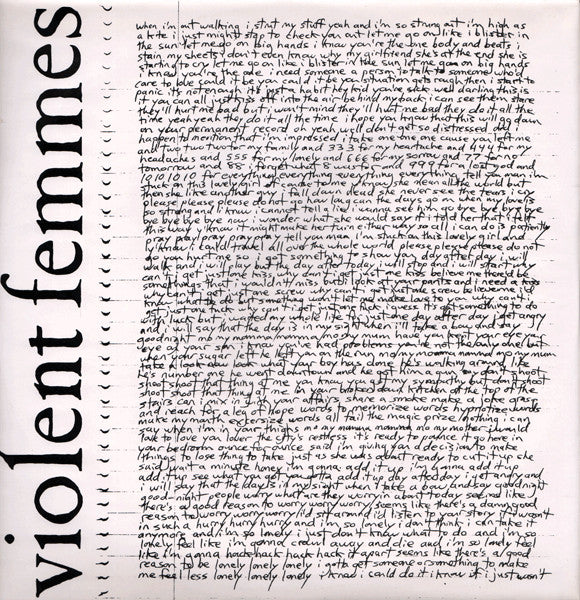 Violent Femmes : Violent Femmes (LP, Album)