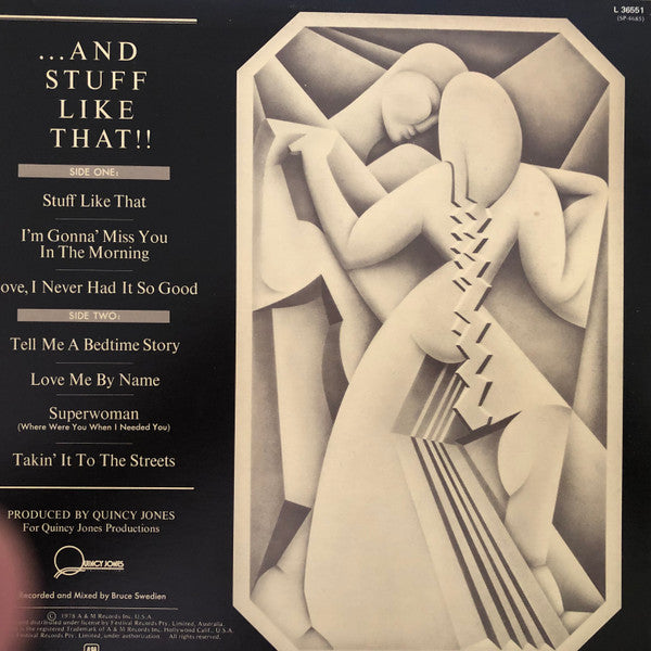 Quincy Jones : Sounds ... And Stuff Like That!! (LP, Album)