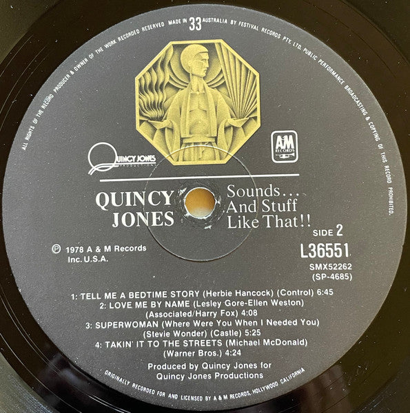 Quincy Jones : Sounds ... And Stuff Like That!! (LP, Album)