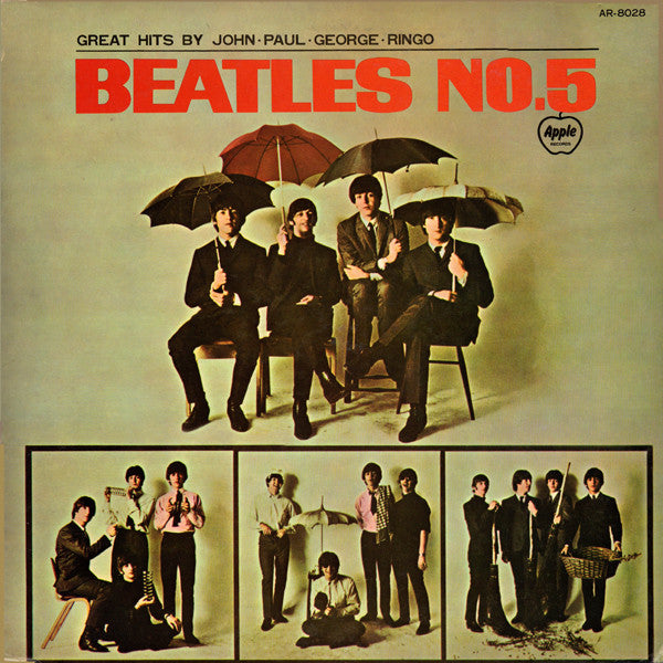 The Beatles : Beatles No. 5 (LP, Comp, Mono, RE)