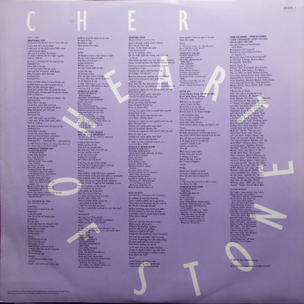 Cher : Heart Of Stone (LP, Album)
