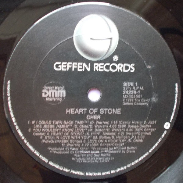 Cher : Heart Of Stone (LP, Album)