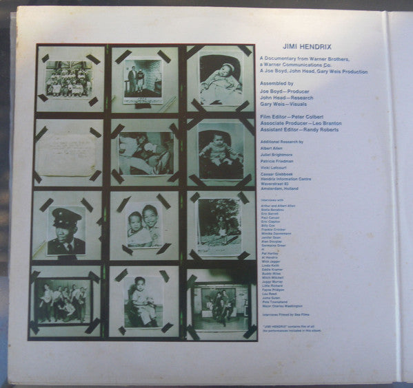 Jimi Hendrix : Sound Track Recordings From The Film "Jimi Hendrix" (2xLP, Gat)