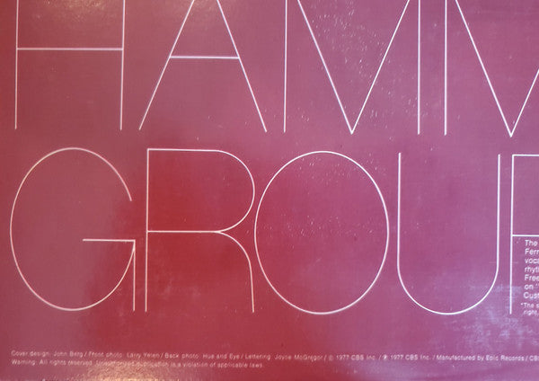 Jeff Beck With The Jan Hammer Group : Live (LP, Album, RE)